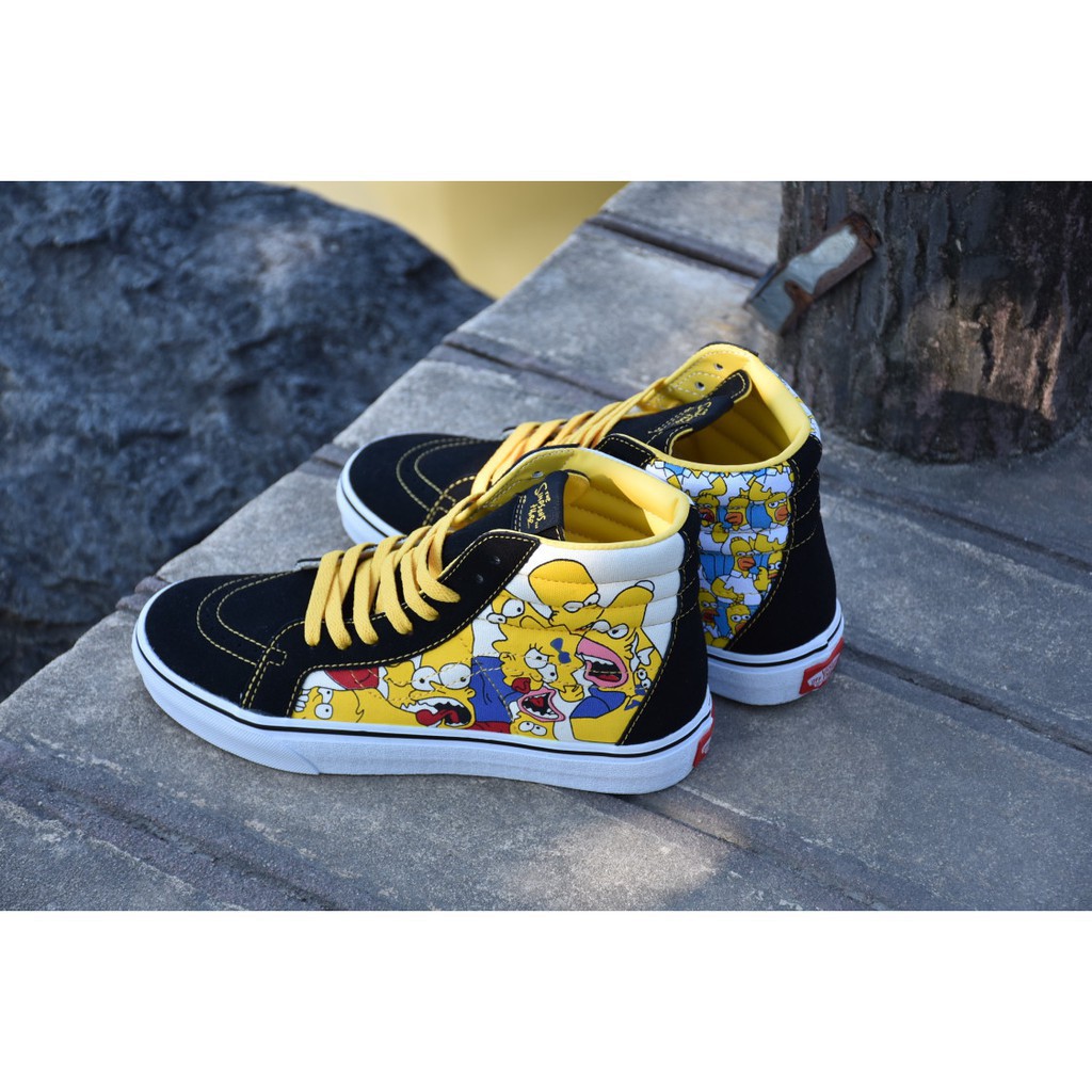 simpson high top vans
