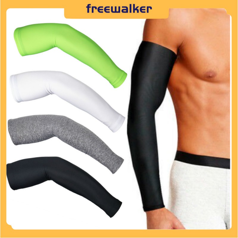 2pcs Bike Cycling Sun Uv Protection Arm Sleeves For Outdoor Games 1 Pair Stretchable Arm Sleeves Shopee Philippines
