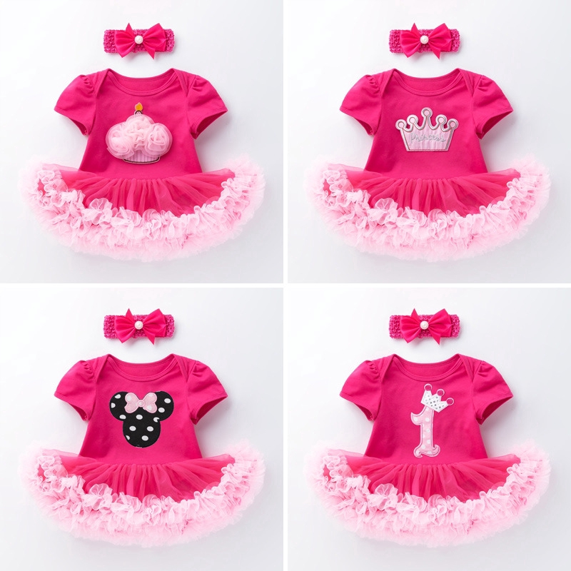 pink infant dress