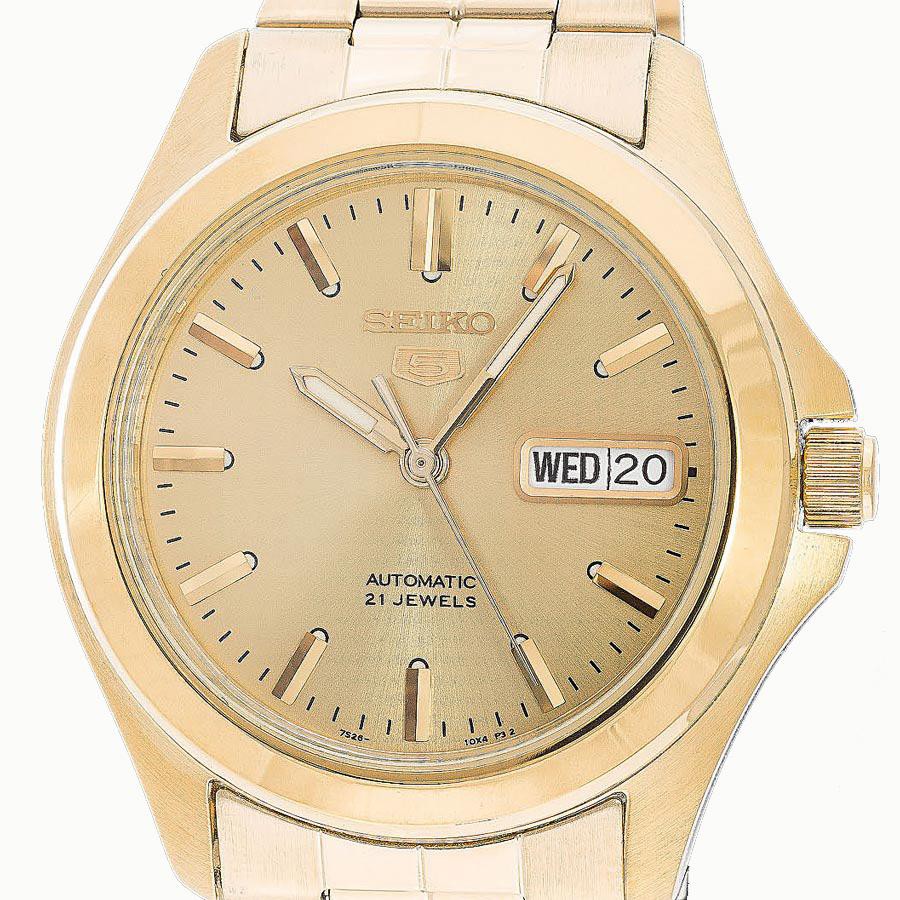 Seiko 5 Sport Automatic SNKK98K1 Gold All Stainless Steel Men's Watch |  Shopee Philippines