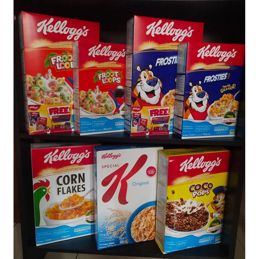 Breakfast Cereals Kelloggs (BIG Variants) Expiry Date Nov. 2022
