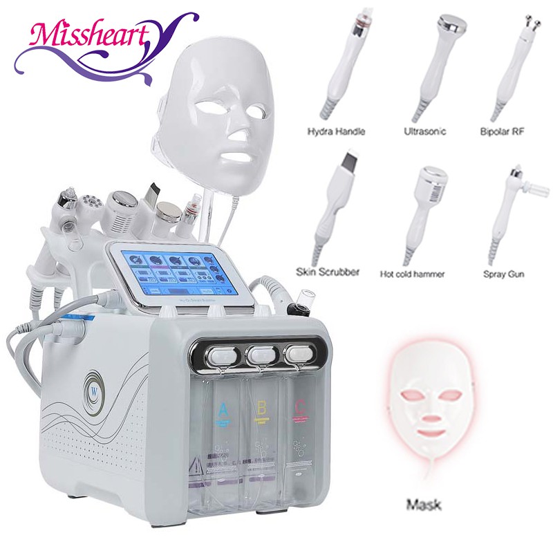 7 In 1 hydrafacial oxygen bubbles Beauty Instrument Facial Hydro ...