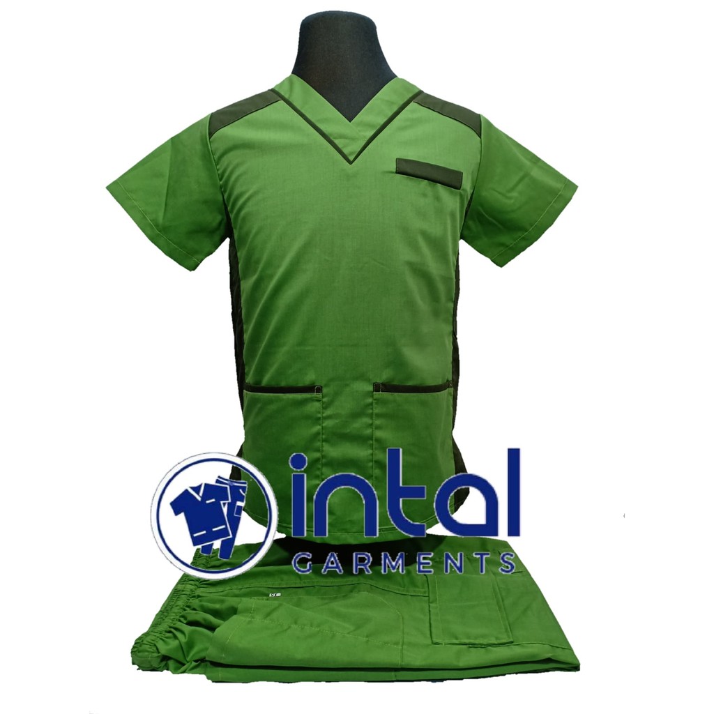 SCRUB SUITS UNIFORM Polycotton 09 CARGO (Fern GreenArmy Green