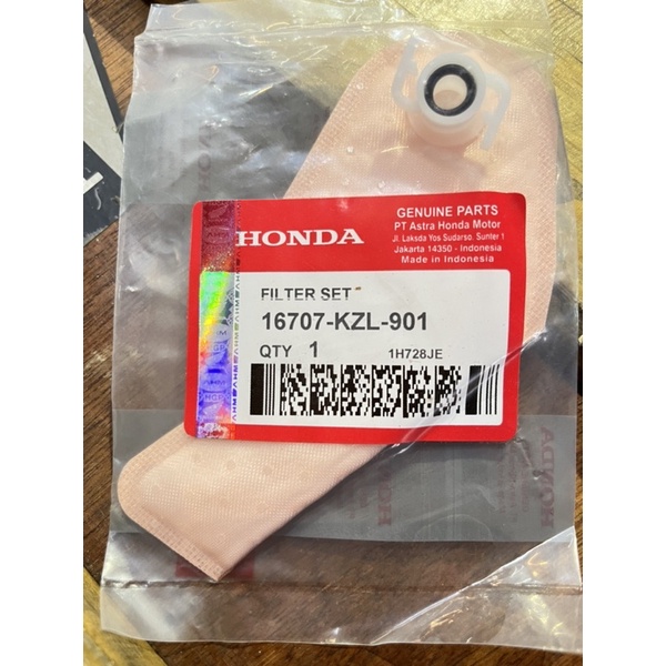 FUEL PUMP FILTER (napkin) HONDA BEAT FI (167KZL901) Shopee Philippines