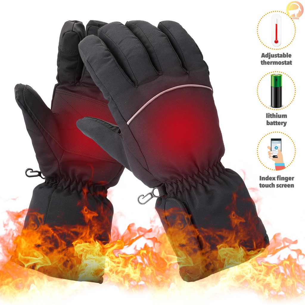 heated bicycle gloves