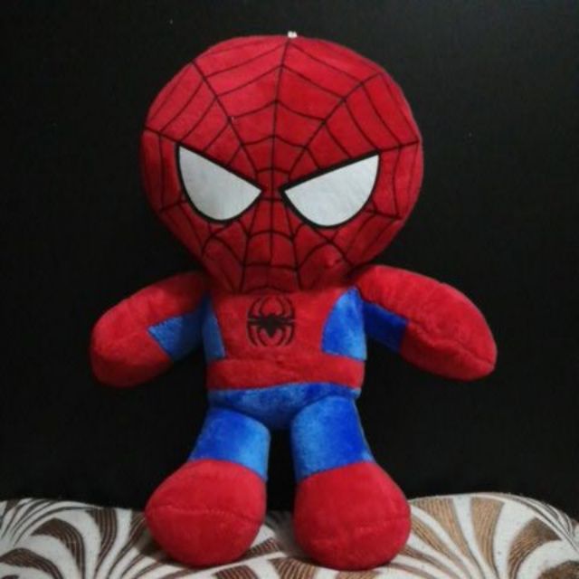 stuffed spider man