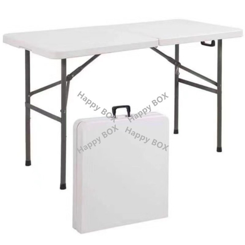 FoldInHalf Table White(122CM*60CM*74CM) MR.HO Shopee Philippines