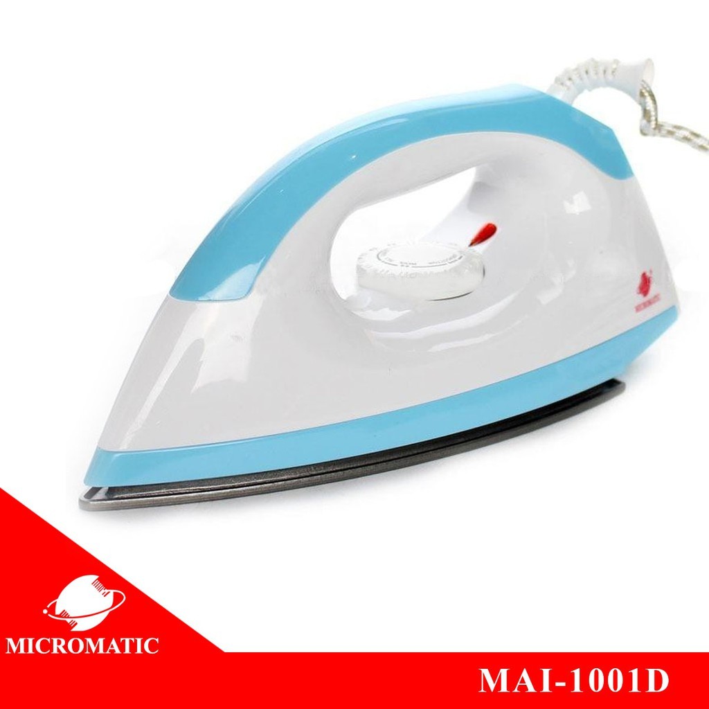 （with 1 year warranty）Micromatic MAI1001D NonStick Coating Sole Plate