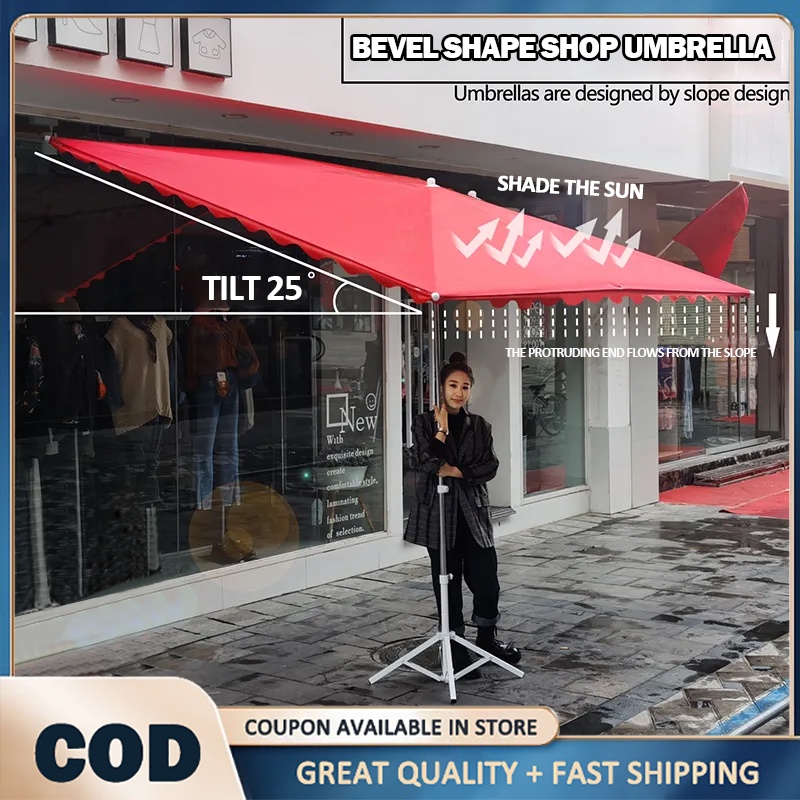 Umbrella Big size Outdoor For business Waterproof Sunshade Store