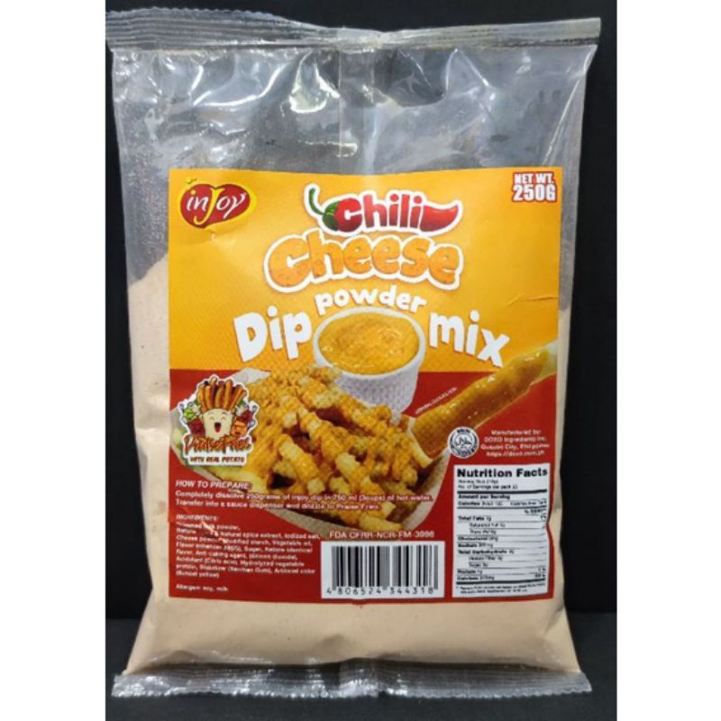 INJOY DIP FOR FRIES FLAVORED POWDER DIP MIX FOR LONG FRIES/FRENCH