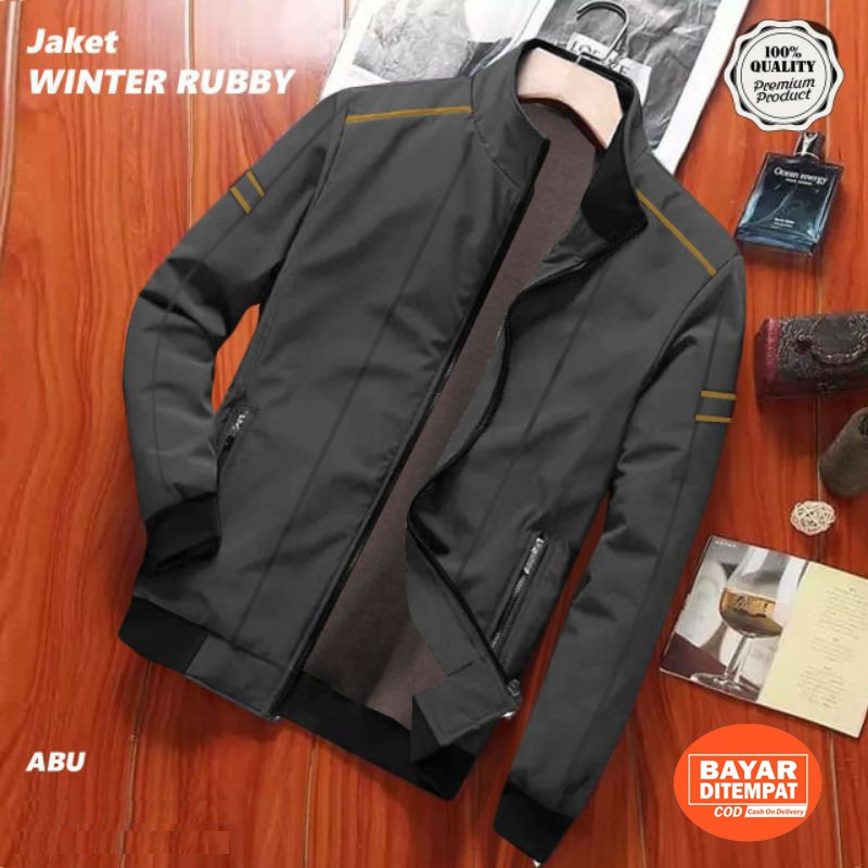 Simple Casual Bomber Jacket for Men New Model 2021 Parachute MaterialWanita - Image 2