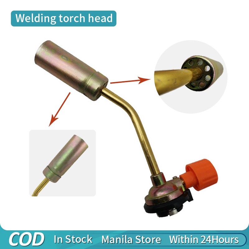 Portable Blow Torch Flame Gas Welding Torch Head Nozzle Butane Torch