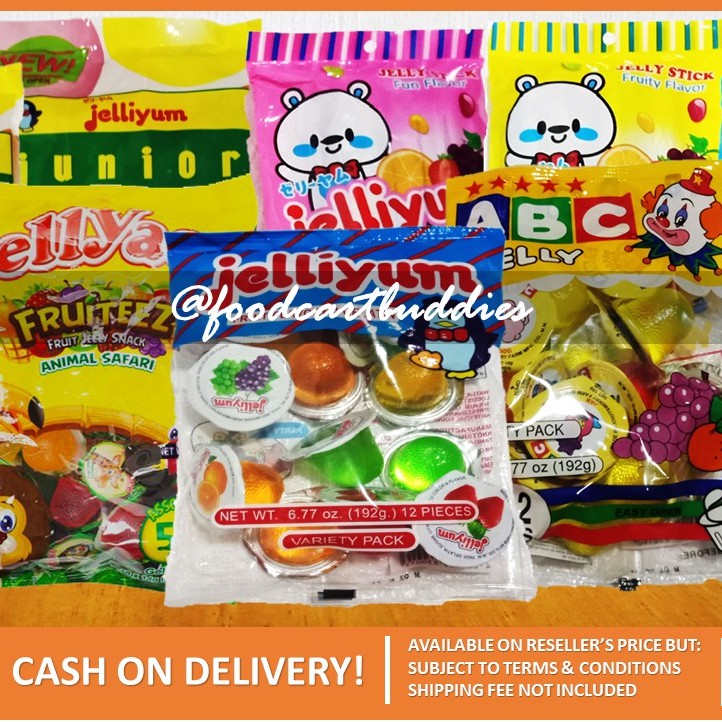 Gelatin, Jelly Sticks, Ice Popsicle Jelliyum/JellyAce/ABC