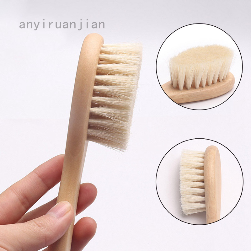 pure baby hair brush