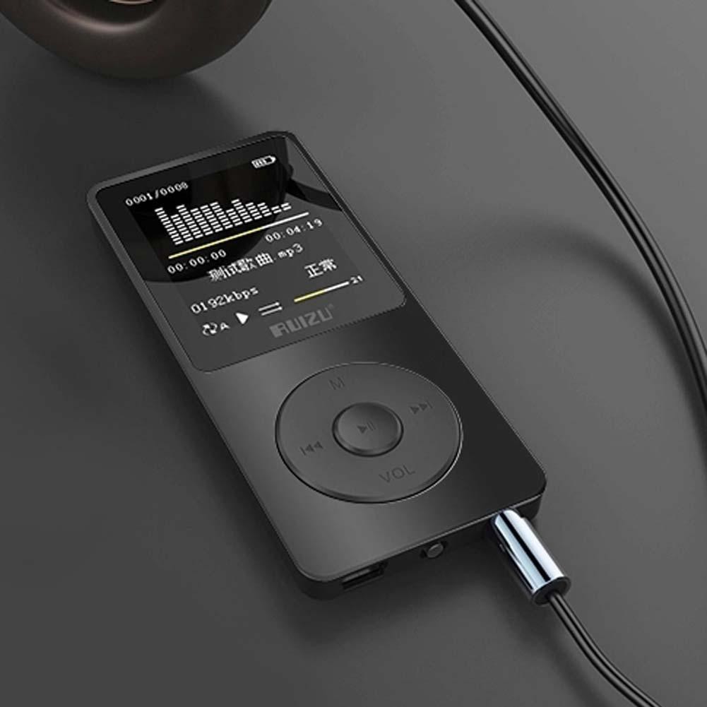 16GB 8G 4G RUIZU X02 Sport Mini Lossless HIFI MP3 Music Player Recorder FM Radio