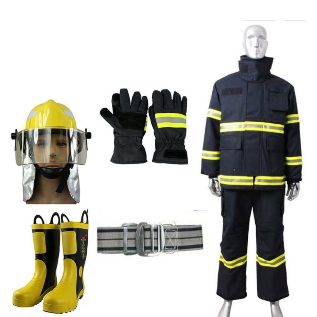 Fireman Suit Complete Set | Shopee Philippines