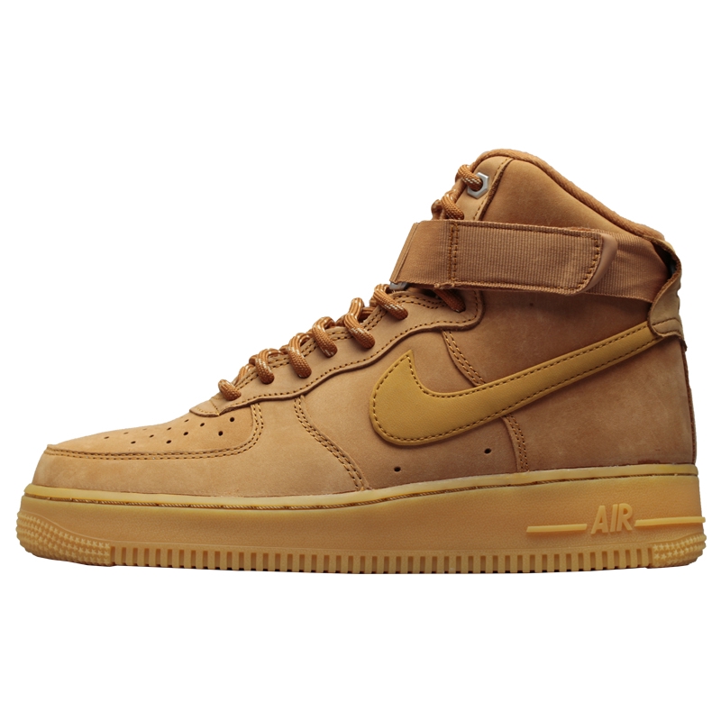 wheat nike high tops