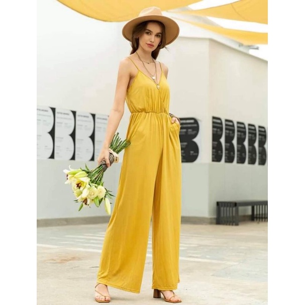 VICTORIA SECRET JUMPSUIT WITH 2 POCKET / COTTON SPANDEX FABRIC / FIT UP