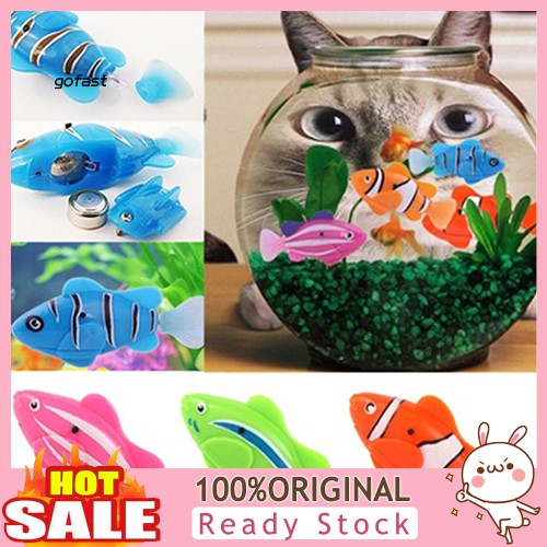 toy fish tank for cats