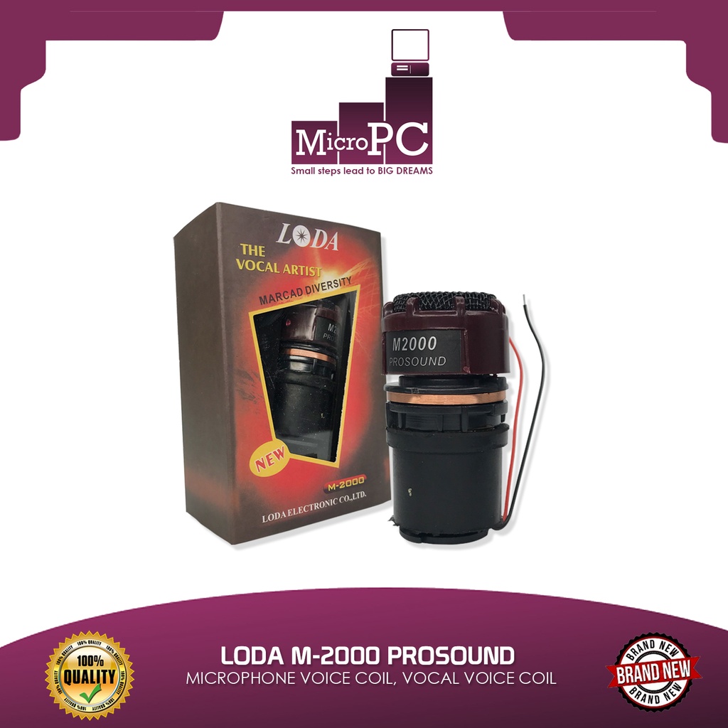 LODA M2000 PROSOUND MICROPHONE VOICE COIL, VOCAL VOICE COIL Shopee