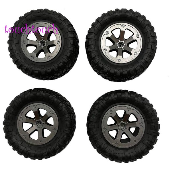 4pcs Upgrade Track Wheels Spare Parts For 1 16 Wpl B14 C24 Truck