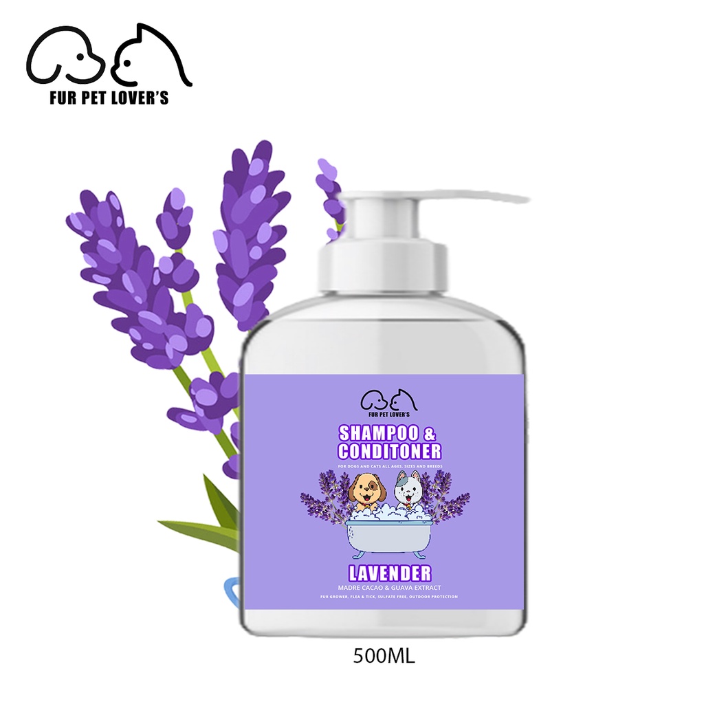 Shampoo & Conditioner for Dog and Cat LAVENDER Madre De Cacao with Guava Extract 500ML #1