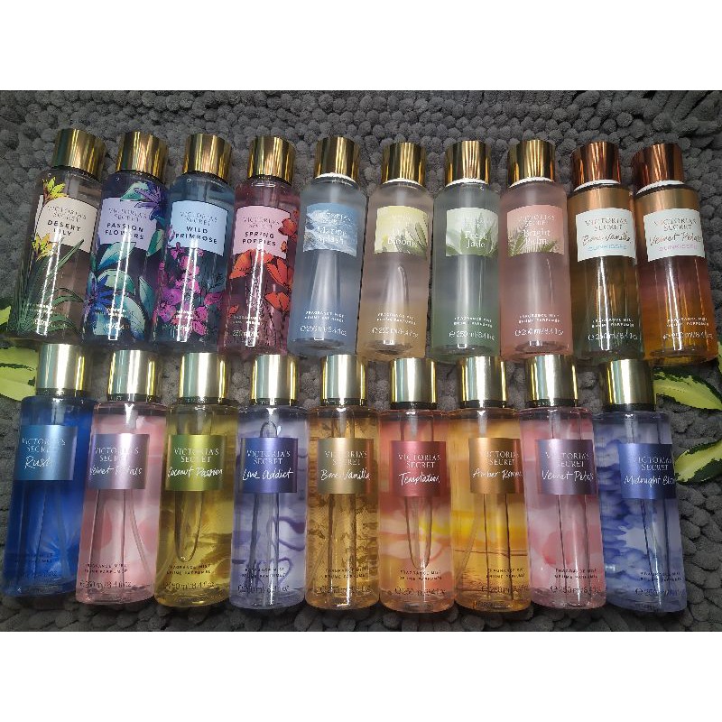 100 USA Original Victoria's Secret Mist Perfume 250ml Shopee Philippines