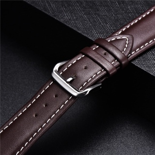 Free tools / Business soft strap leather strap calf leather men's and women's strap watch accessories Bracelet 16mm 18mm 20mm 22mm 24mm #7