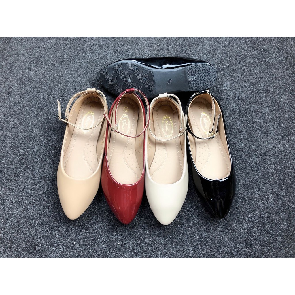 Korean Women doll shoes flat shoes loafers black shoe 823