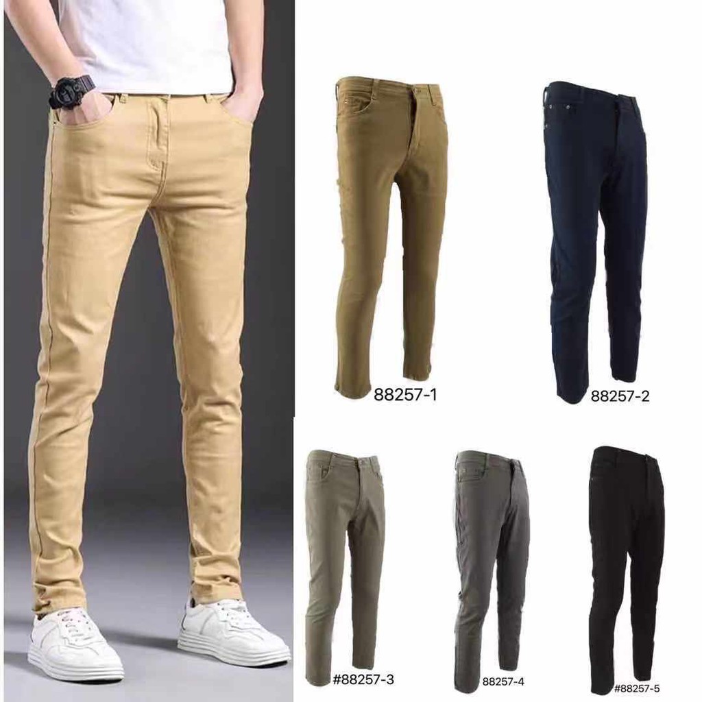 colored skinny pants