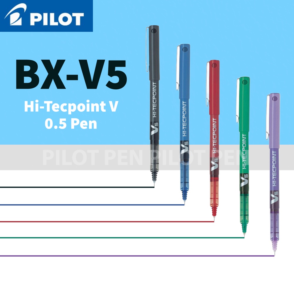 Pilot BXV5 HiTecpoint V 0.5 Pen Pilot Pen Shopee Philippines