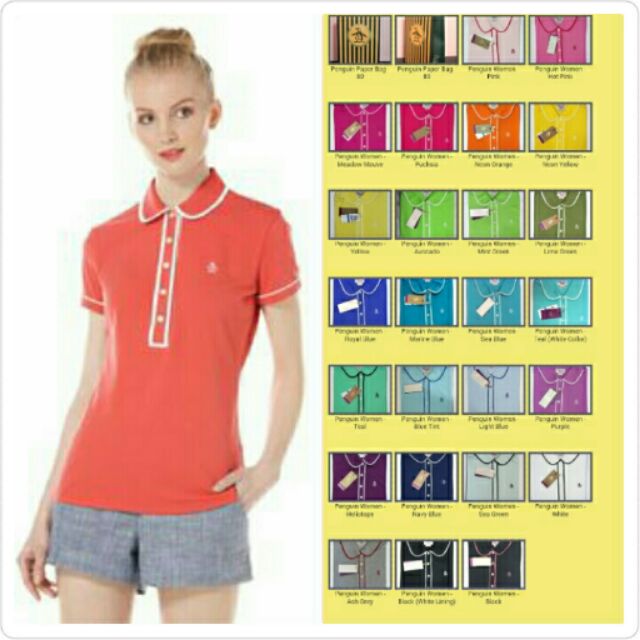 penguin polo shirt for ladies