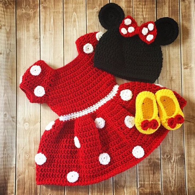 mickey mouse crochet outfit