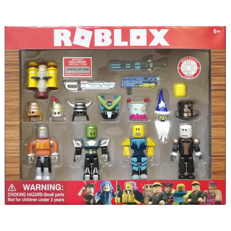 12 Styles Roblox Figma Oyuncak Robot Mermaid Playset Figure - 4pcs6pcs9pcs kid new mini roblox legends of roblox figures