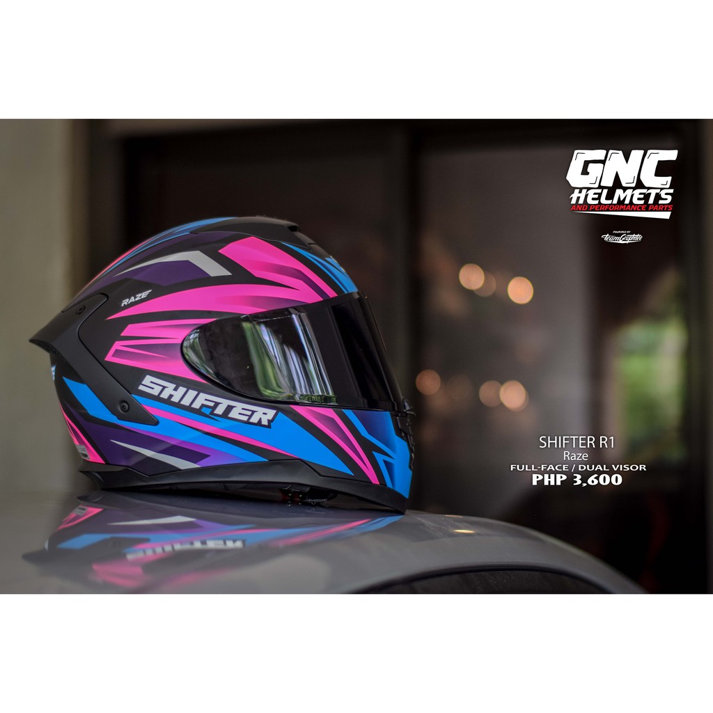 Shifter R1 Raze (Fullface Dual visor) Shopee Philippines