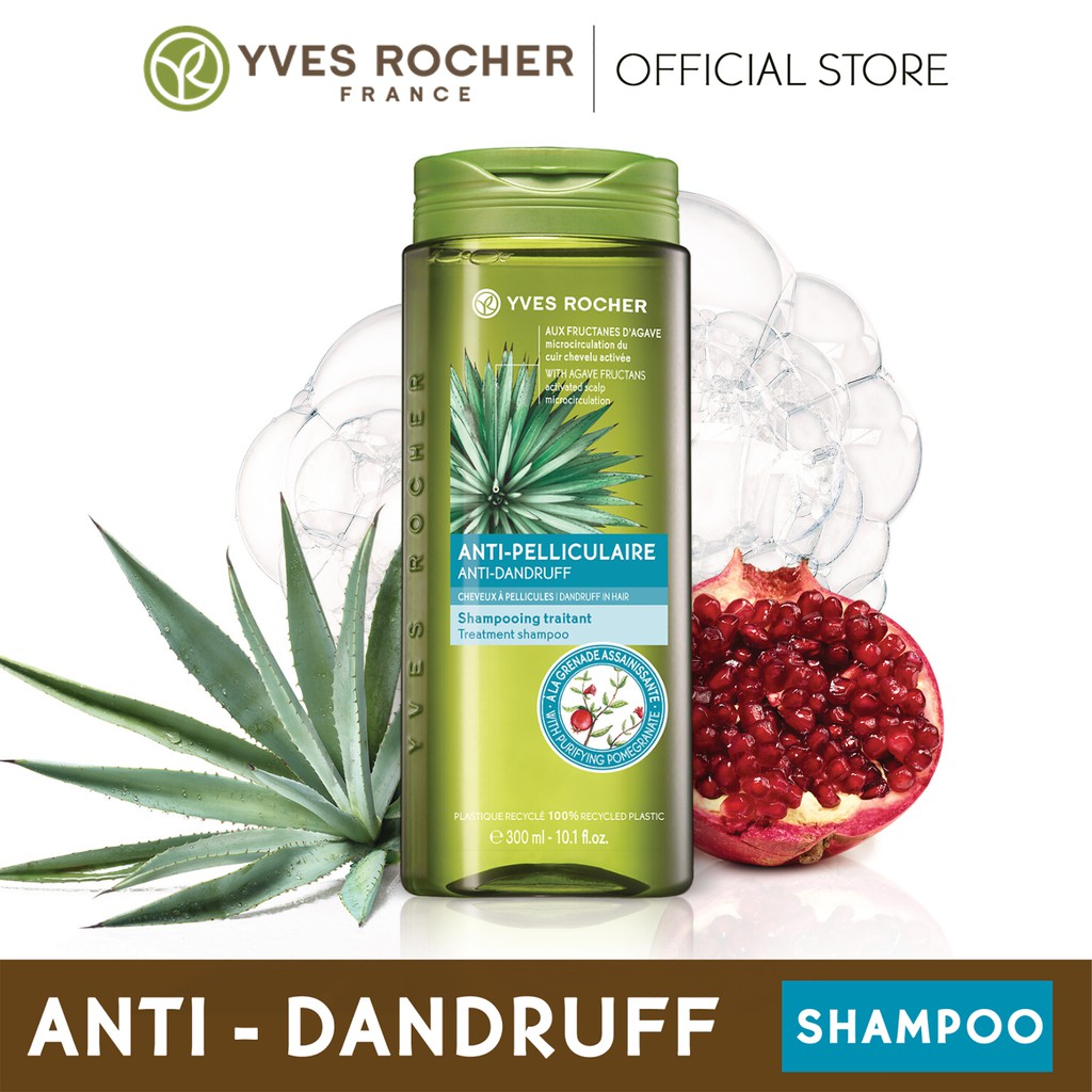 YVES ROCHER Anti Dandruff Shampoo 300ml (New) | Shopee Philippines