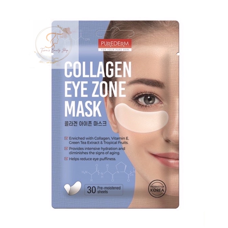 Purederm Collagen Eye Zone Mask 30 Sheets | Shopee Philippines