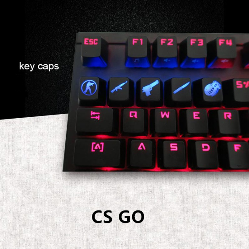 SIANCS DIY CS GO Gaming keycaps Key Button CSGO key caps game keycap