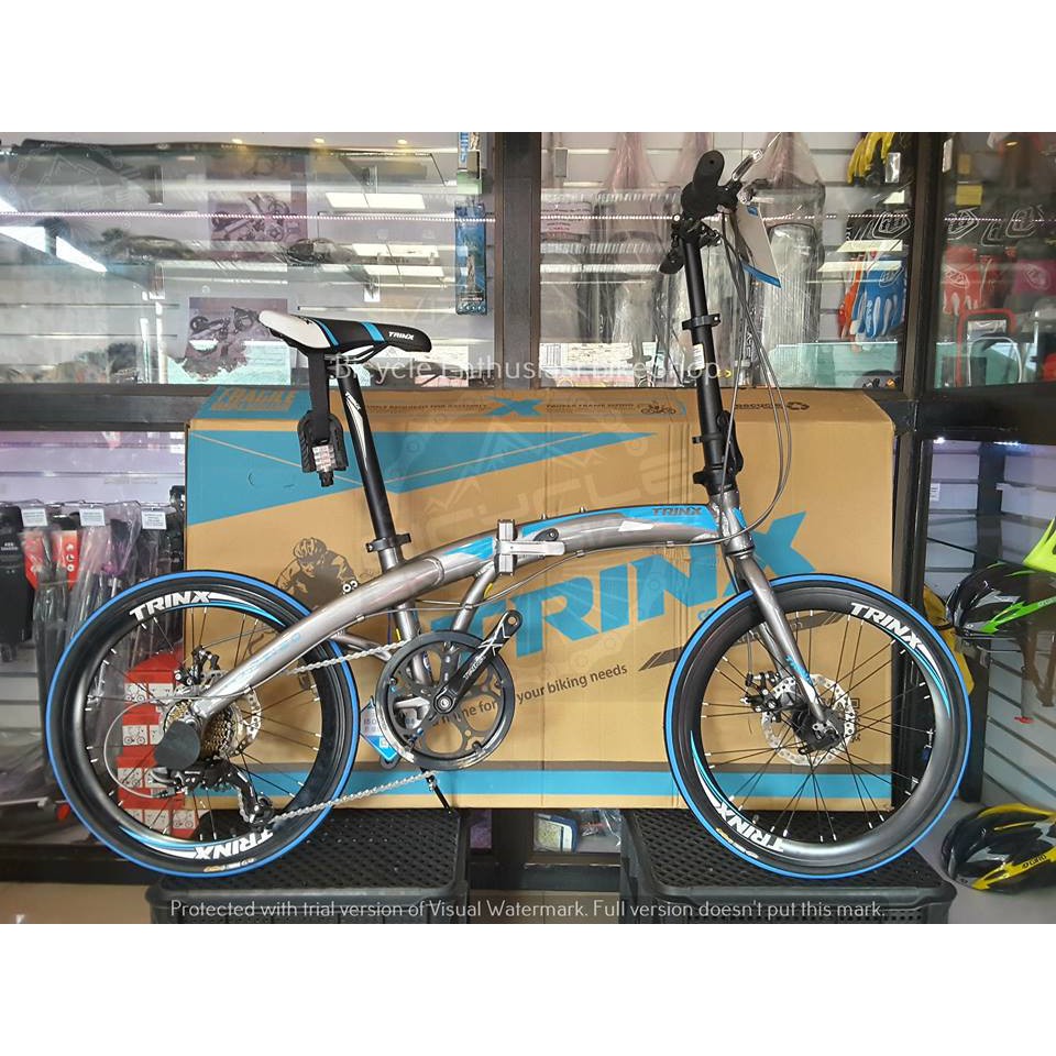 trinx folding bike price