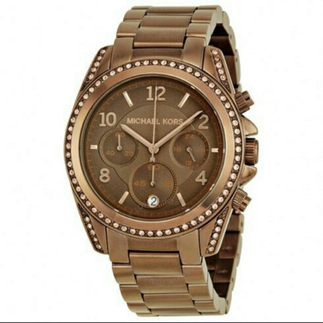 michael kors bronze watch