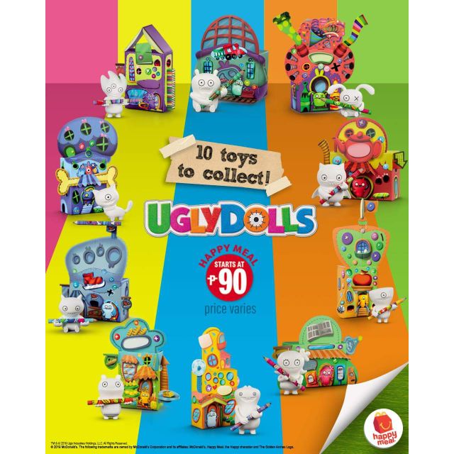 uglydolls happy meal toys