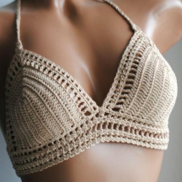 crochet swimsuit top