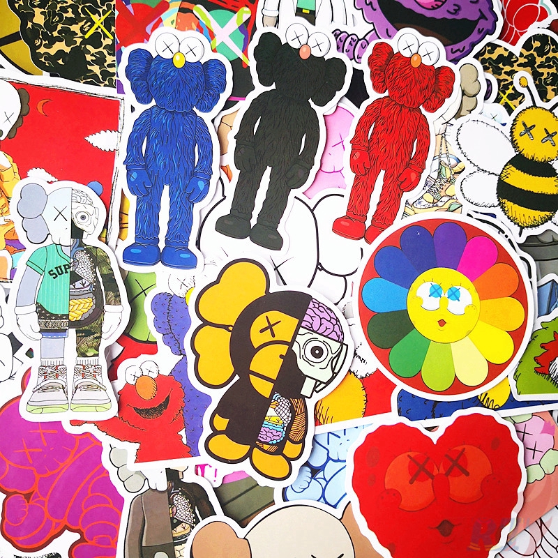Kaws Original  Stickers  Cool Kaws Waterproof DIY Fashion 
