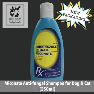 Miconazole Nitrate Miconate Shampoo for Dog & Cat (250ml)
