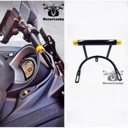 Motorcycle Bracket Cellphone Holder For Nmax 155 (gold) | Shopee ...