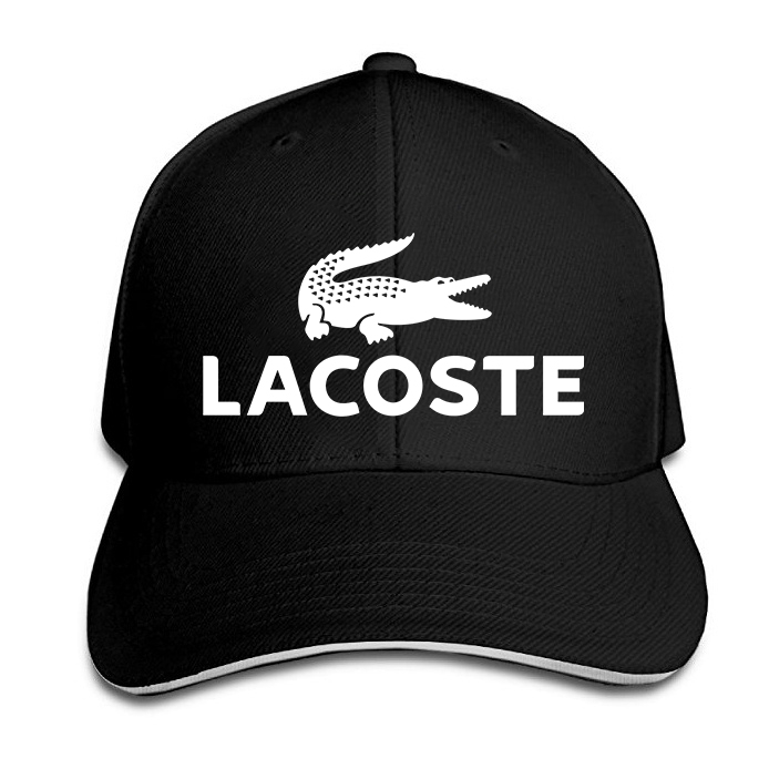 mens black lacoste cap