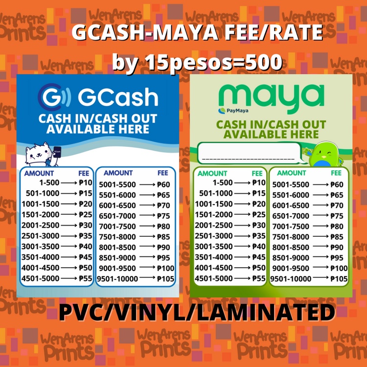 gcash-fee-rate-charge-15-per-500-interval-wall-sticker-laminated