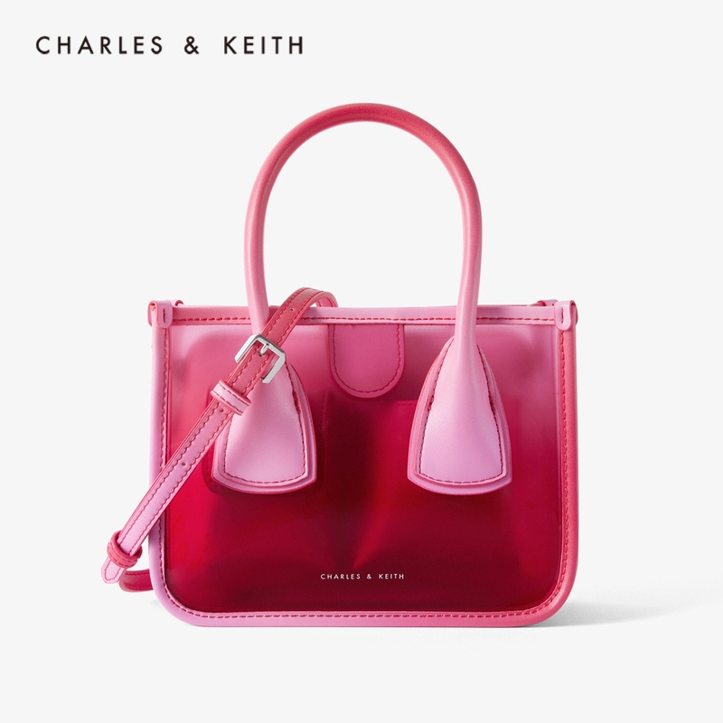 charles & keith transparent bag