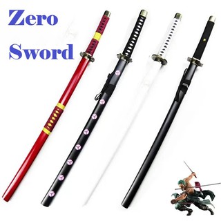 【Ready Stock】One Piece Sword Roronoa Zoro Law Bleach Ichigo Wooden Sword Cosplay Japanese Anime Kata