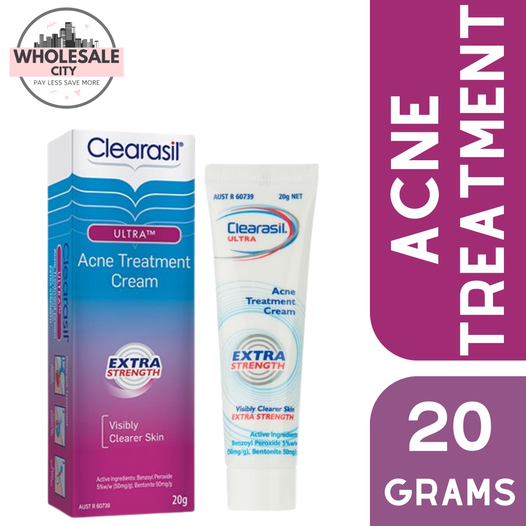 Clearasil Ultra Acne Treatment Cream 20G | Shopee Philippines
